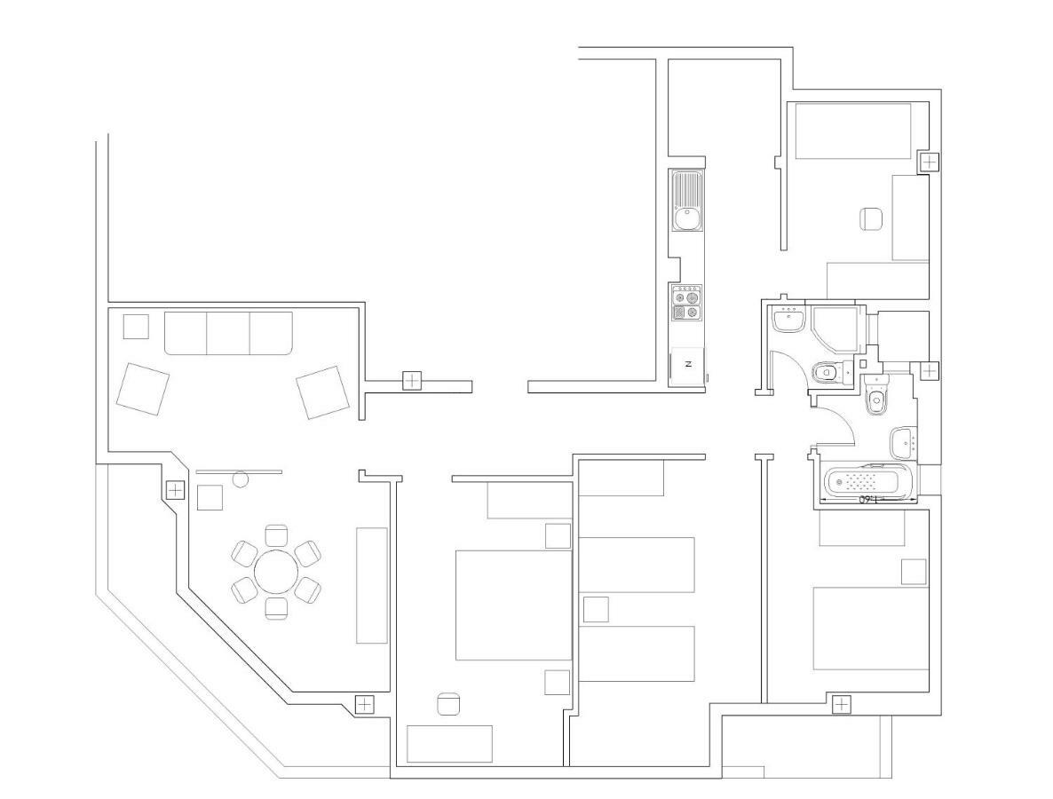 4 Bedrooms -Seneca Center Apartment Alicante Extérieur photo